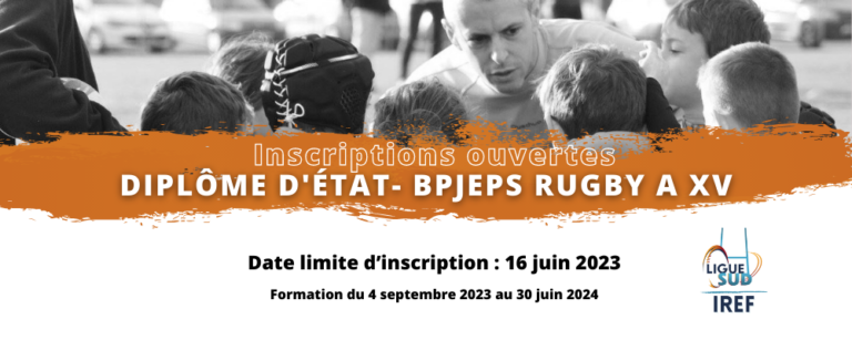 Illustration de Préinscription BPJEPS RUGBY A XV – Saison 2023/2024
