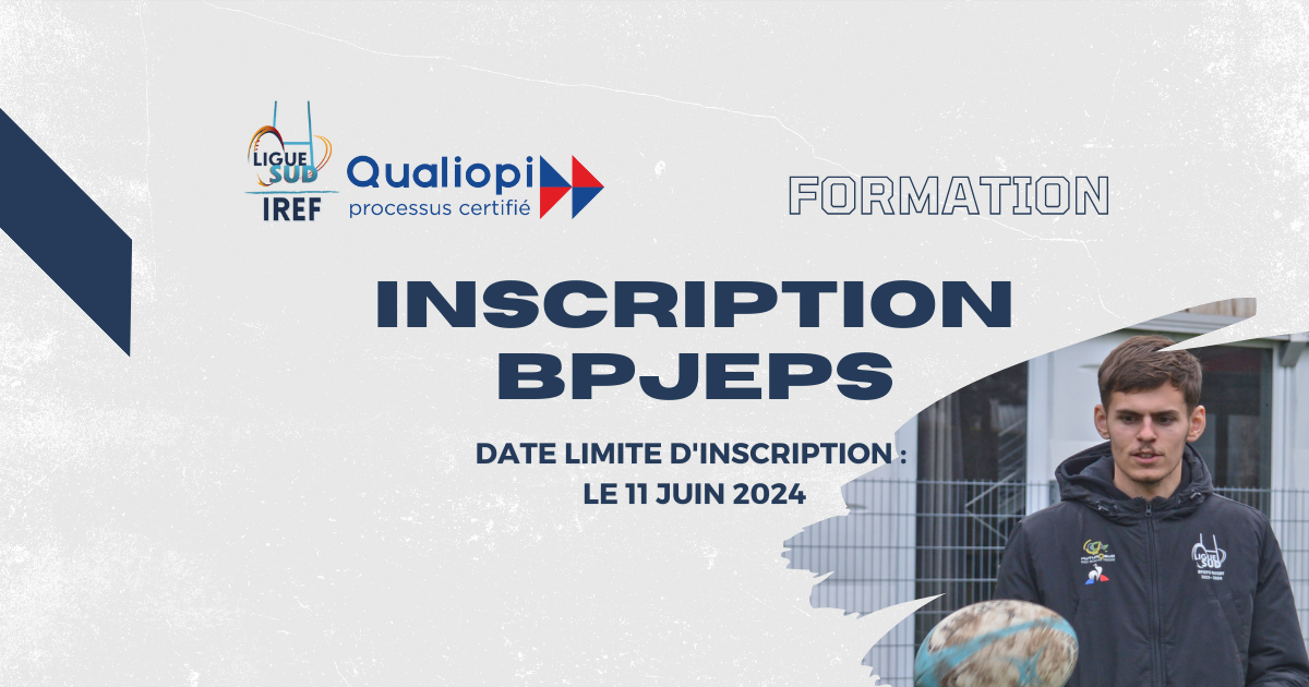 Inscription au BPJEPS