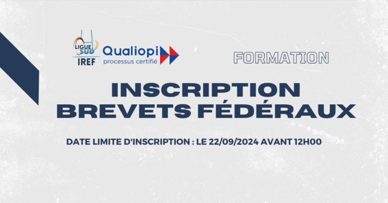 Illustration de Inscription Brevets Fédéraux 2024-2025