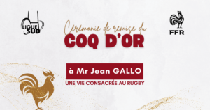 Cérémonie de remise du Coq d’Or à Jean Gallo