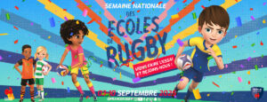 La Semaine Nationale des Écoles de Rugby revient du 14 au 22 septembre !