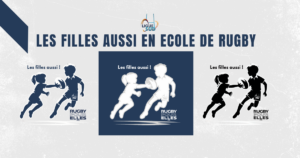 Les filles aussi en Ecole de Rugby